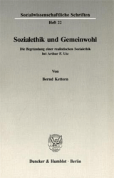 Sozialethik und Gemeinwohl