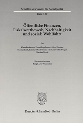 Öffentliche Finanzen, Fiskalwettbewerb, Nachhaltigkeit und soziale Wohlfahrt