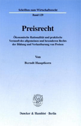 Preisrecht