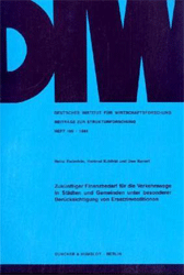Zukünftiger Finanzbedarf für die Verkehrswege in Städten und Gemeinden unter besonderer Berücksichtigung von Ersatzinvestitionen