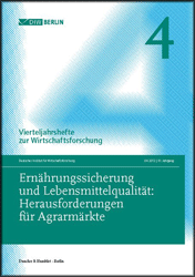 Ernährungssicherung und Lebensmittelqualität: Herausforderungen für Agrarmärkte