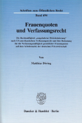 Frauenquoten und Verfassungsrecht