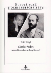 Günther Anders - Anschlußtheoretiker an Georg Simmel?