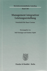 Management integrativer Leistungserstellung