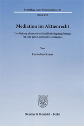 Mediation im Aktienrecht