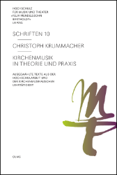 Kirchenmusik in Theorie und Praxis