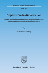 Negative Produktinformation