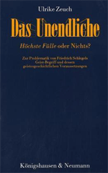 Das Unendliche - »höchste Fülle« oder Nichts?