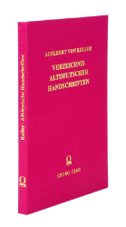 Verzeichnis altdeutscher Handschriften