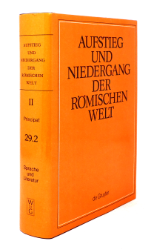 Aufstieg und Niedergang der römischen Welt (ANRW) /Rise and Decline of the Roman World. Part 2/Vol. 29/2