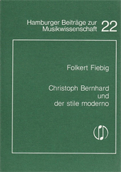 Christoph Bernhard und der stile moderno