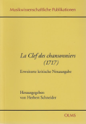 La Clef des chansonniers (1717)