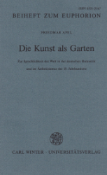 Buchcover: Die Kunst als Garten