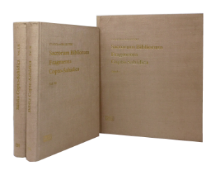 Sacrorum Bibliorum fragmenta Copto-Sahidica Musei Borgiana