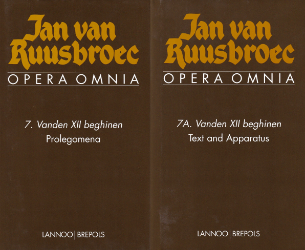 Opera Omnia. Vol 7 + 7A: Vanden XII beghinen