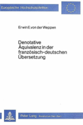 Denotative Äquivalenz in der französisch-deutschen Übersetzung