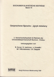 Gesprochene Sprache - Jezyk mówiony