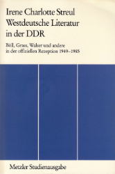 Westdeutsche Literatur in der DDR