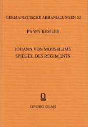 Johann von Morsheims Spiegel des Regiments