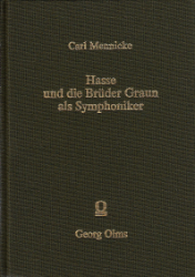 Hasse und die Brüder Graun als Symphoniker - Mennicke, Carl