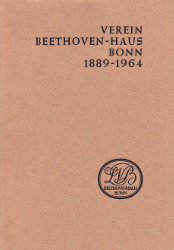 Verein Beethoven-Haus Bonn 1889-1964