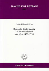 Russische Kinderliteratur in der Sowjetunion der Jahre 1920 - 1930