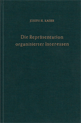 Die Repräsentation organisierter Interessen