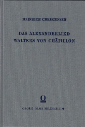 Das Alexanderlied Walters von Châtillon