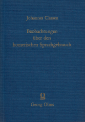 Beobachtungen über den Homerischen Sprachgebrauch