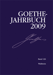 Goethe-Jahrbuch 2009; Band 126