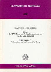 Slavistische Linguistik 2000