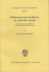 Parlamentarische Strukturen im politischen System
