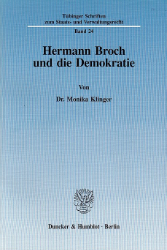 Hermann Broch und die Demokratie