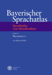 Sprachatlas von Mittelfranken (SMF). Band 8