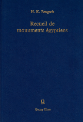 Recueil des monuments égyptiens