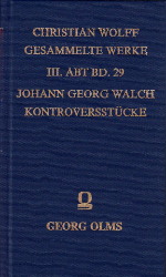 Kontroversstücke gegen die Wolffsche Metaphysik