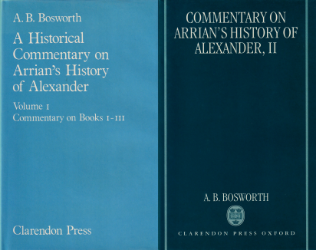 A Historical Commentary on Arrian's History of Alexander. Volume I and II