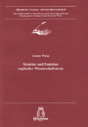 Struktur und Funktion englischer Wissenschaftstexte