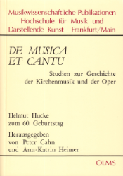 De musica et cantu