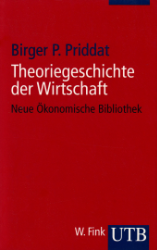 Buchcover Theoriegeschichte der Wirtschaft
